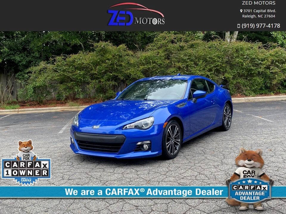 Used 2015 Subaru BRZ Limited w/ Popular Package #1B RWD image 1