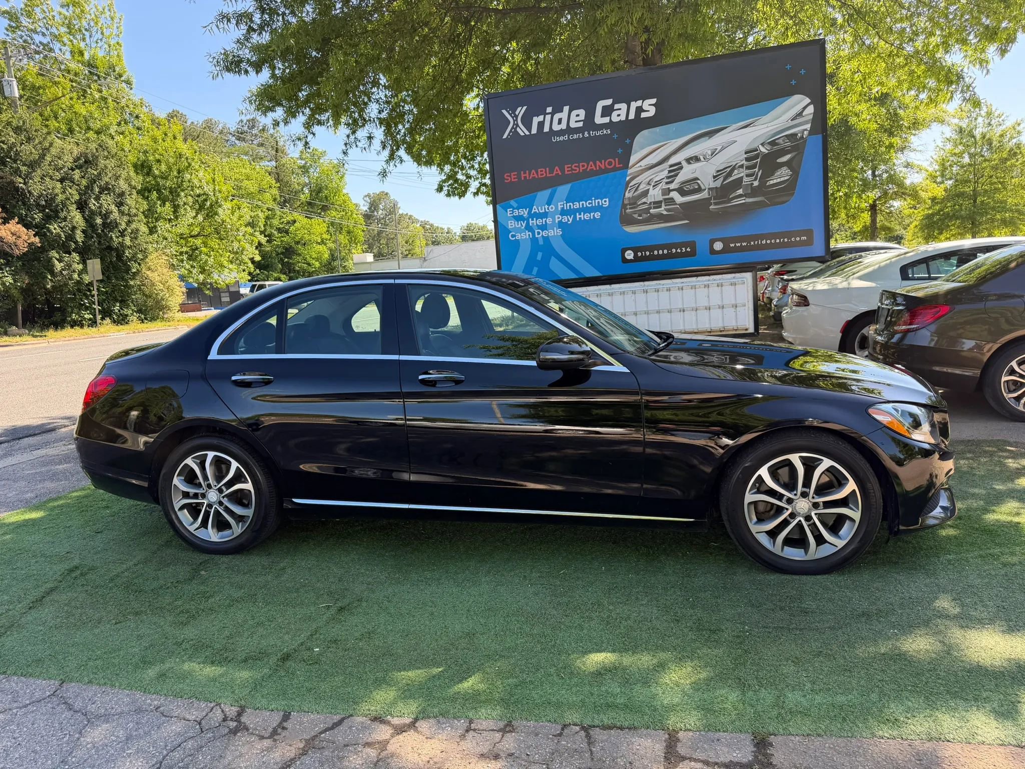 Used 2017 Mercedes-Benz C 300 Sedan w/ Premium 1 Package image 2