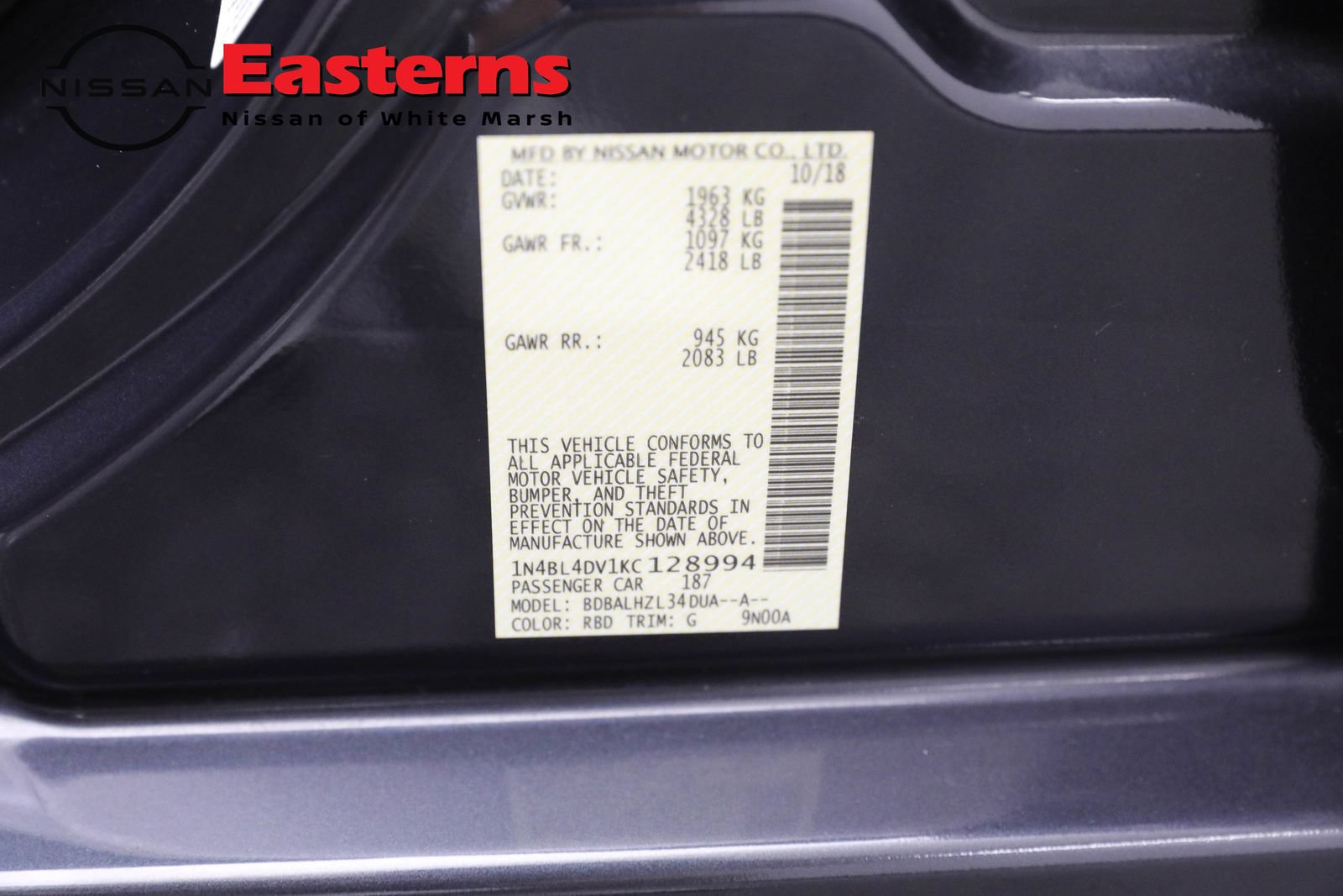 Used 2019 Nissan Altima 2.5 SV FWD image 35