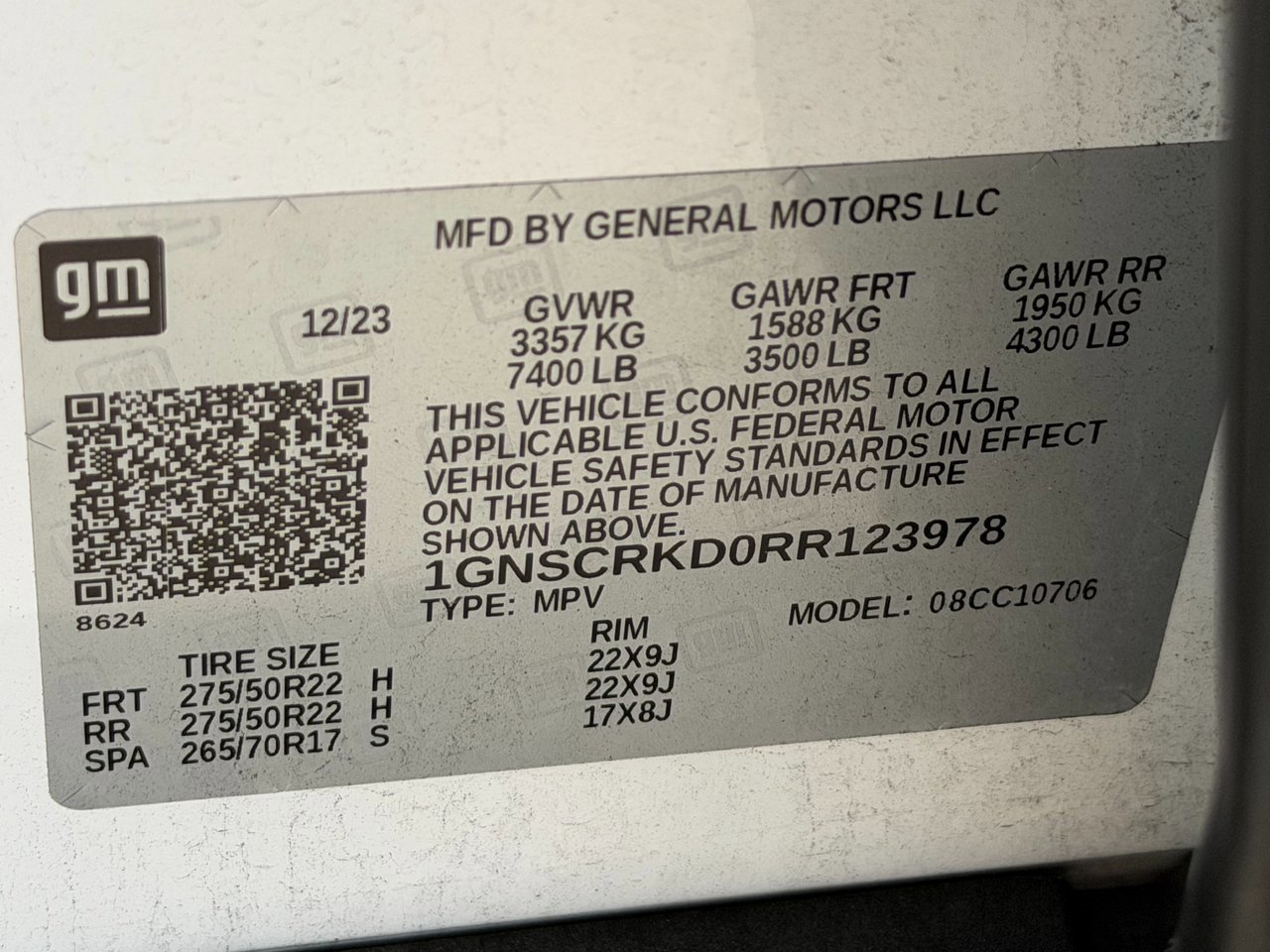 Certified 2024 Chevrolet Tahoe RST w/ Luxury Package image 30