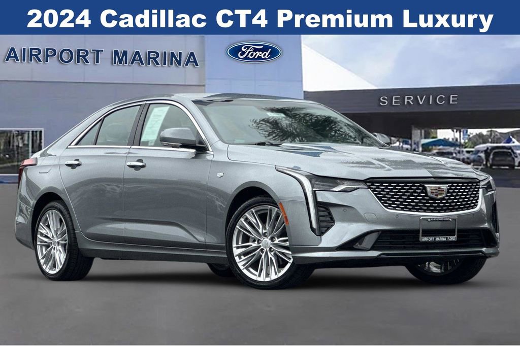 Used 2024 Cadillac CT4 Premium Luxury w/ Climate Package AWD/4WD image 2