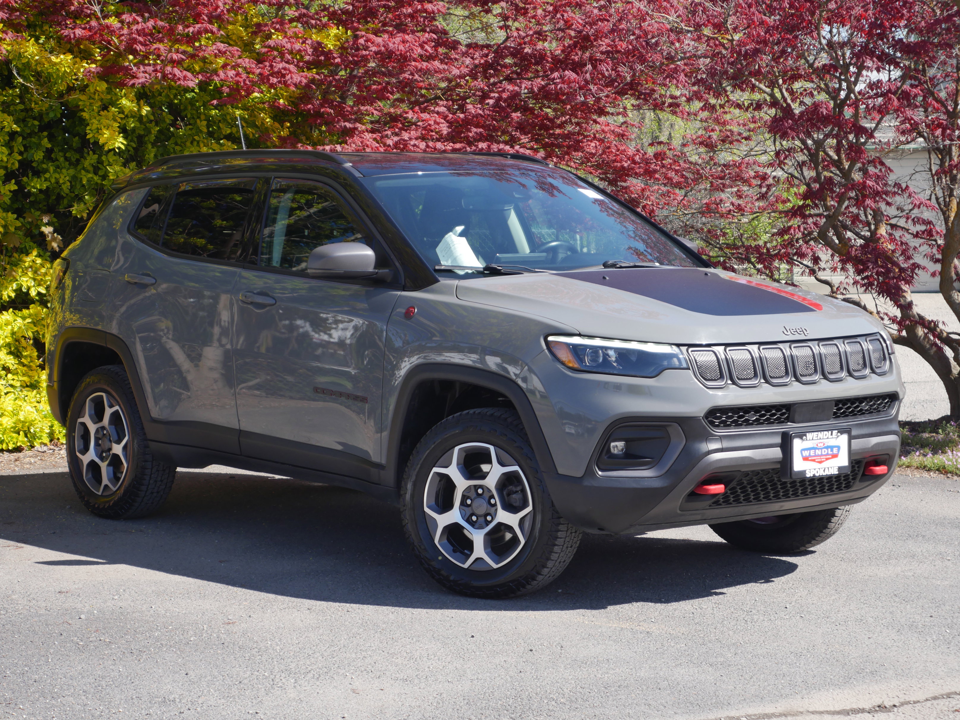 Used 2022 Jeep Compass Trailhawk w/ Trailhawk Elite Group AWD/4WD image 32