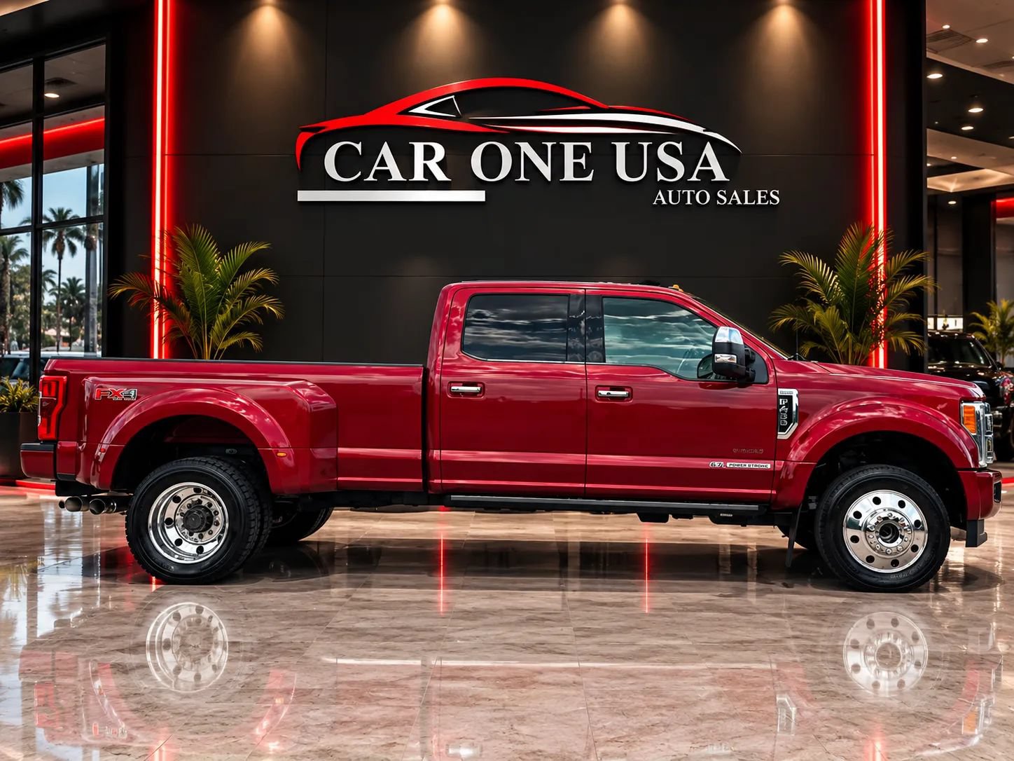 Used 2018 Ford F450 Platinum w/ Platinum Ultimate Package AWD/4WD image 2