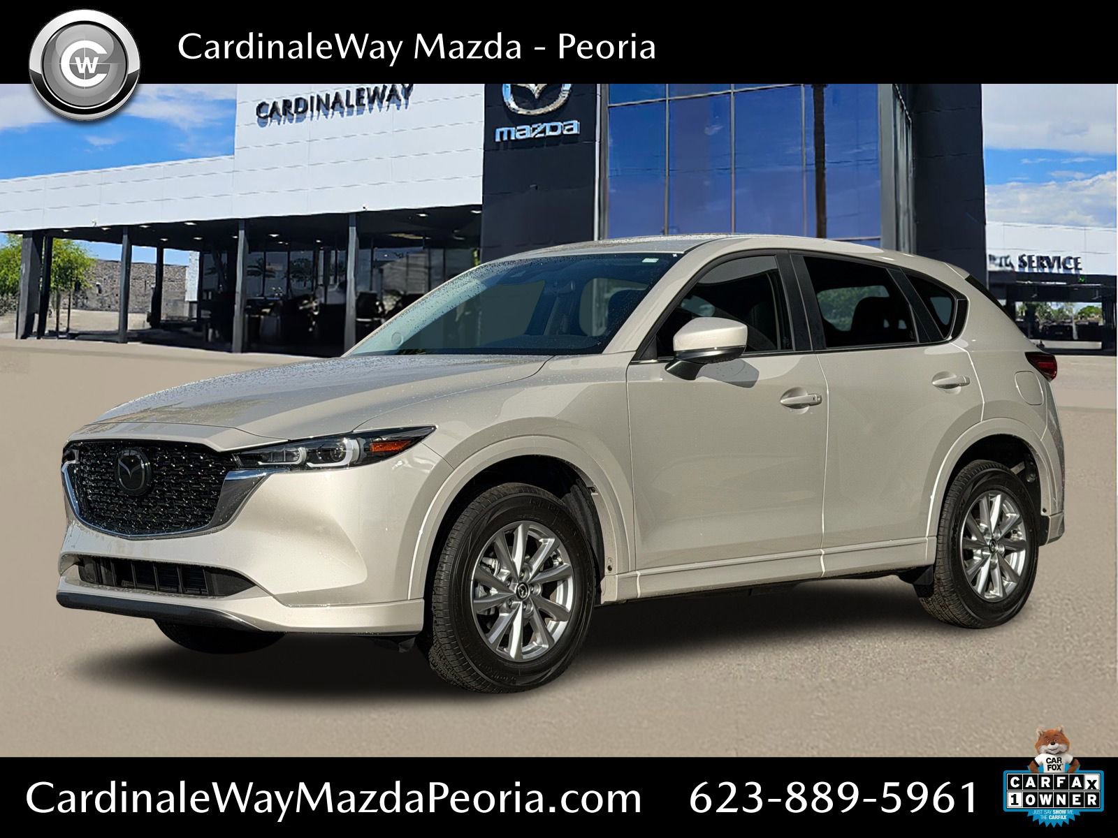 Certified 2025 MAZDA CX-5 AWD 2.5 S w/ Select Package image 1