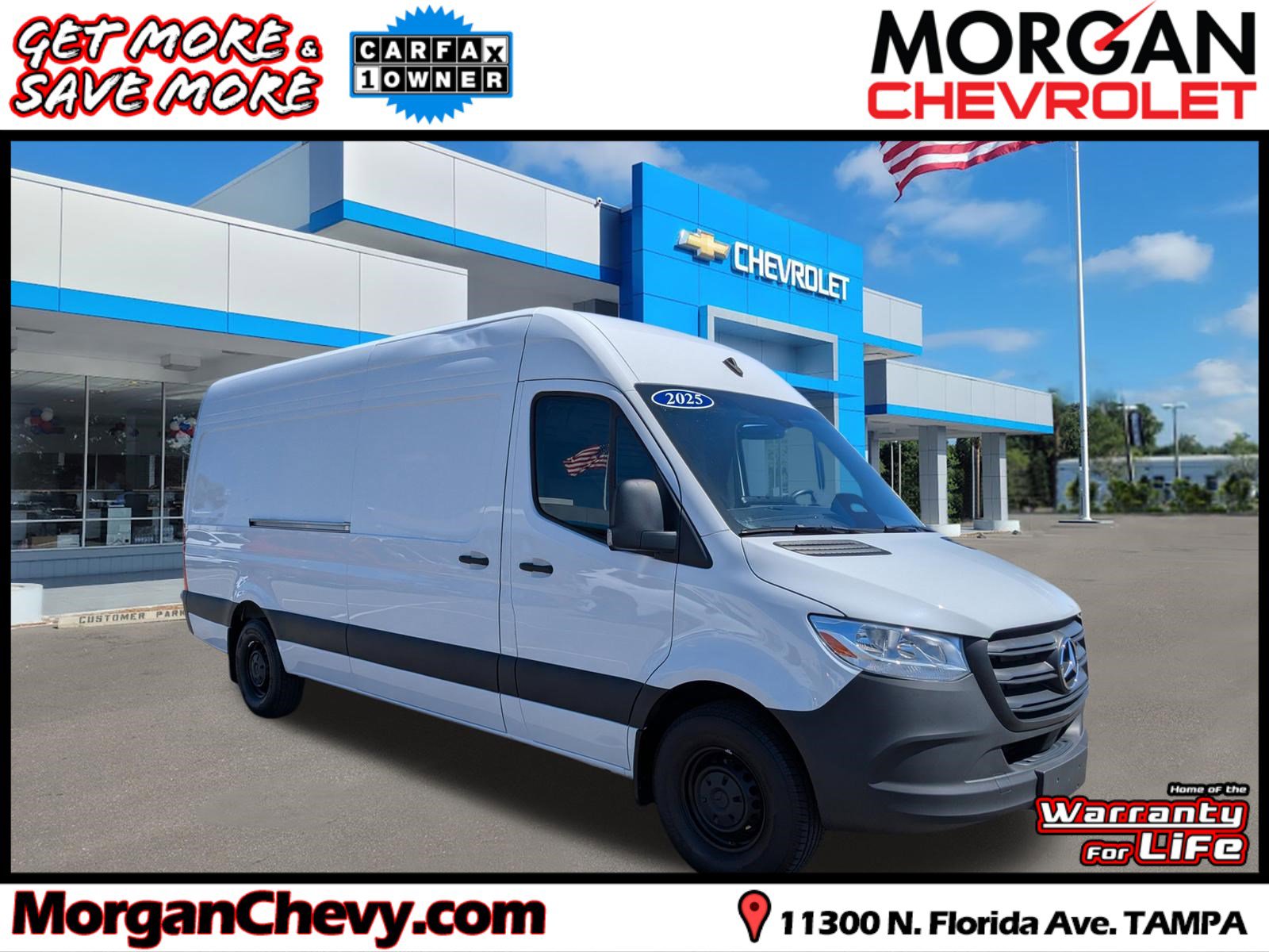 Used 2025 Mercedes-Benz Sprinter 2500 image 1