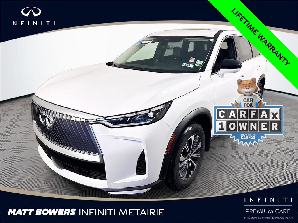 Certified 2026 INFINITI QX60 Pure w/ Cargo Package FWD video 1