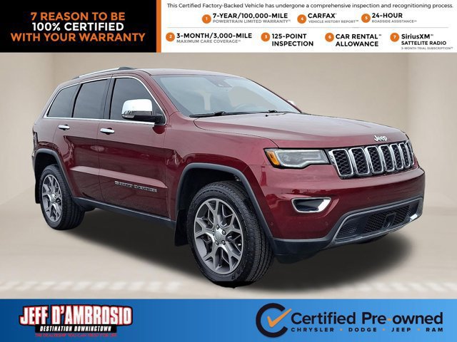 Certified 2022 Jeep Grand Cherokee Limited w/ Trailer Tow Group IV