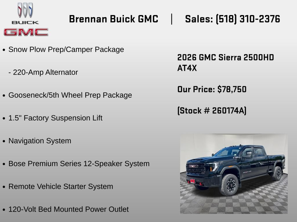 Certified 2026 GMC Sierra 2500 AT4X AWD/4WD image 6