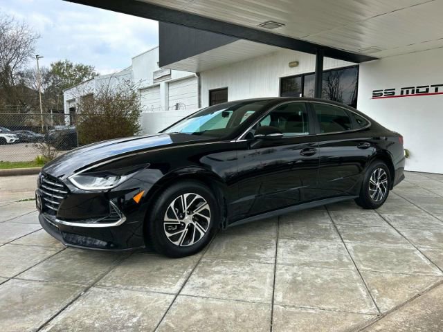 Used 2023 Hyundai Sonata Blue image 1