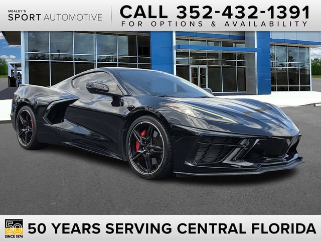 Certified 2022 Chevrolet Corvette Stingray Preferred Cpe w/ Z51 Performance Package RWD image 1