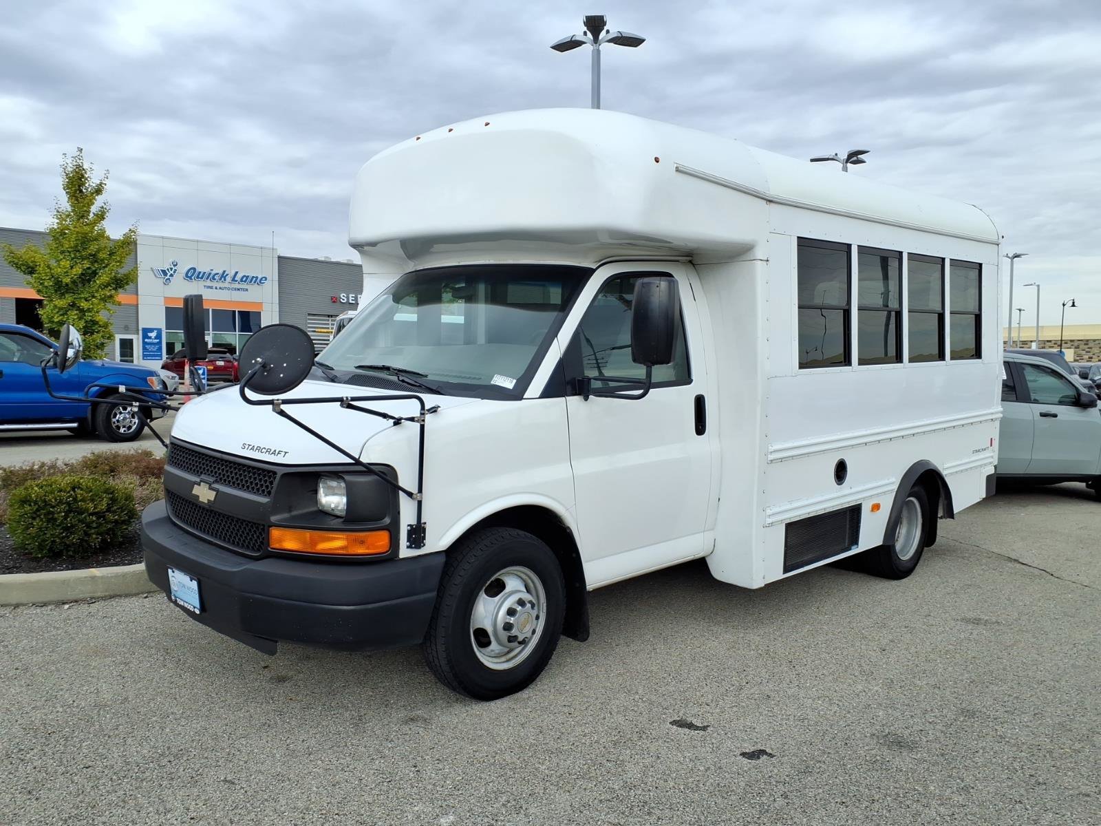 Used 2014 Chevrolet Express 3500 w/ School Bus Package RWD image 1