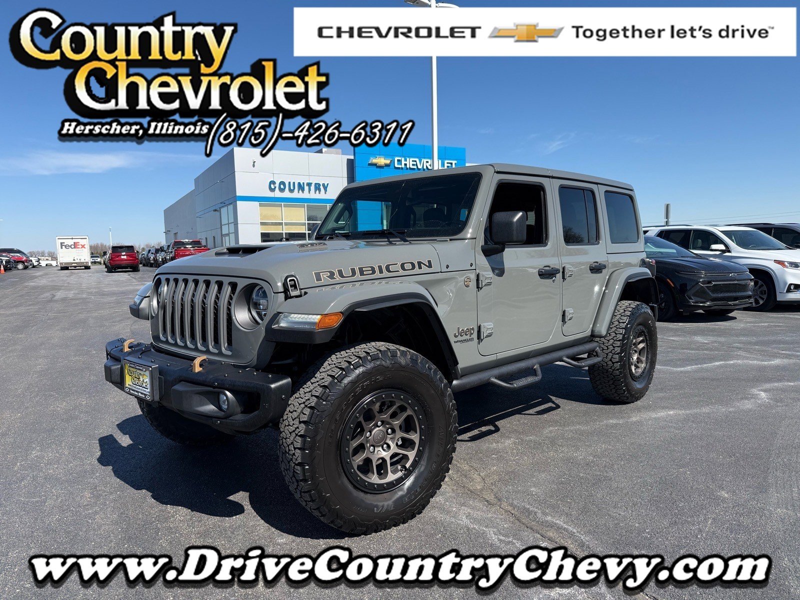 Used 2021 Jeep Wrangler Unlimited Rubicon w/ Xtreme Recon 35" Tire Package