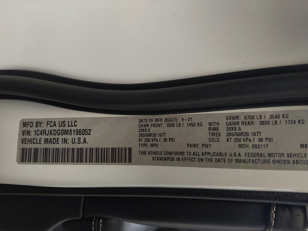 Used 2021 Jeep Grand Cherokee L Overland image 33