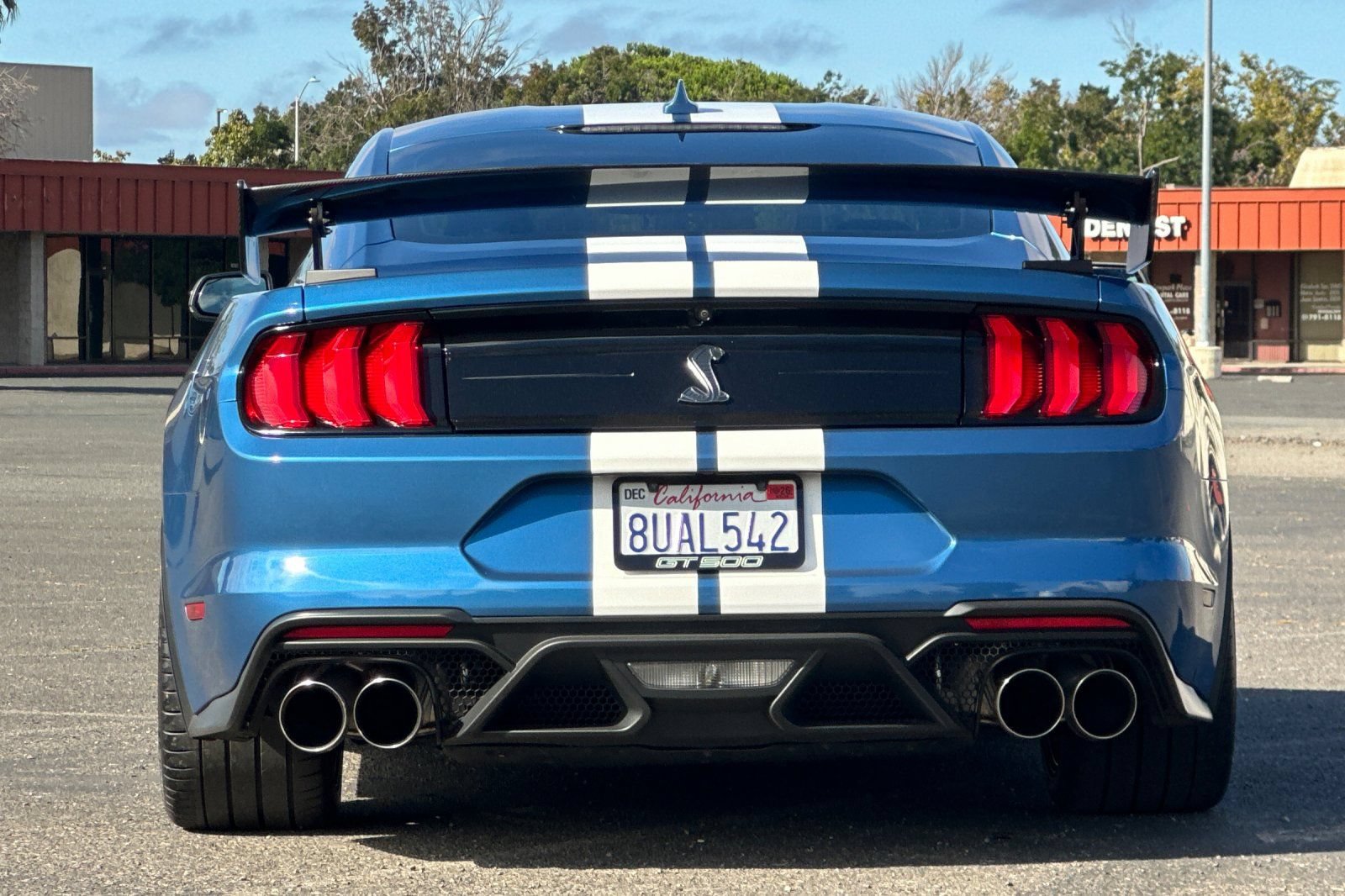 Certified 2020 Ford Mustang Shelby GT500 w/ Technology Package RWD image 4
