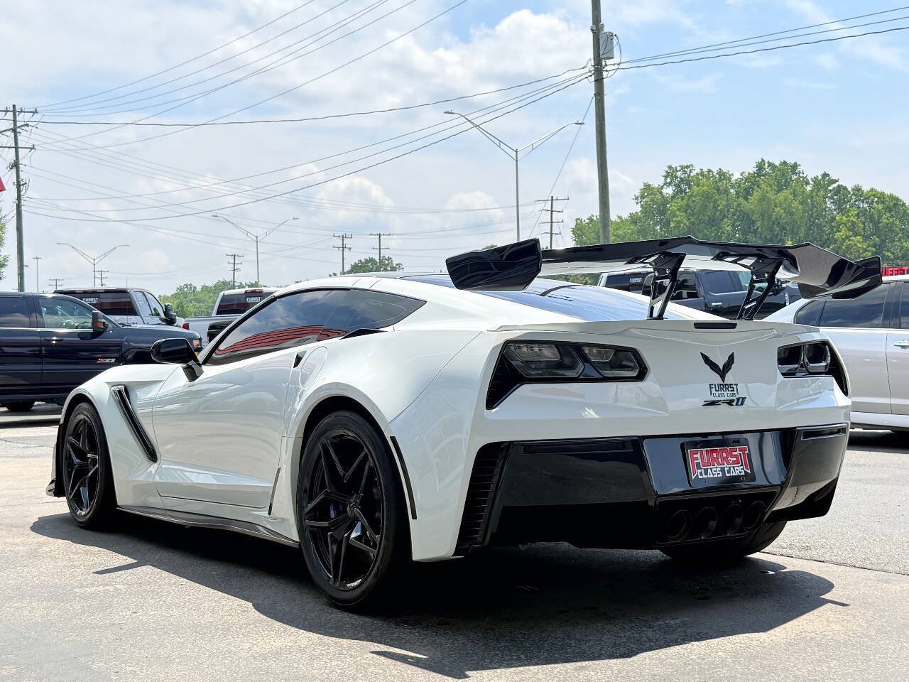 Used 2019 Chevrolet Corvette ZR1 w/ ZTK Track Performance Package RWD image 12