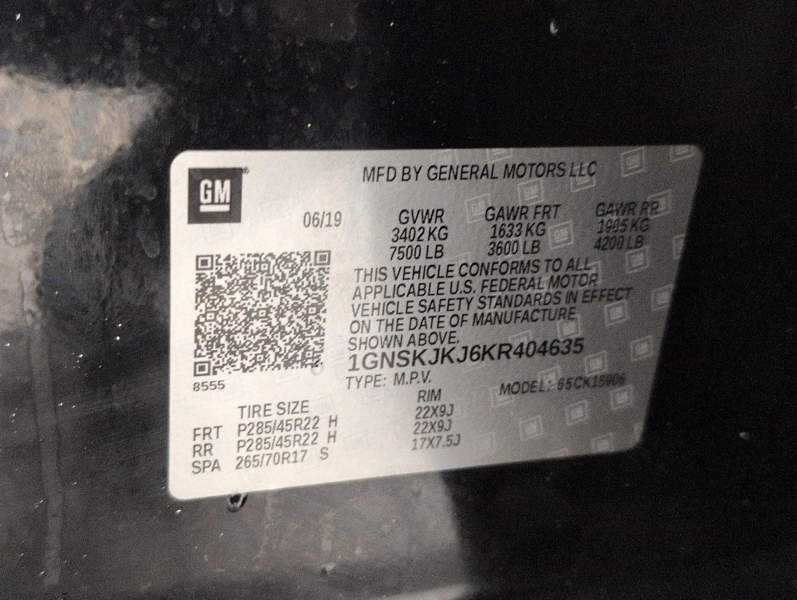 Used 2019 Chevrolet Suburban Premier AWD/4WD image 30