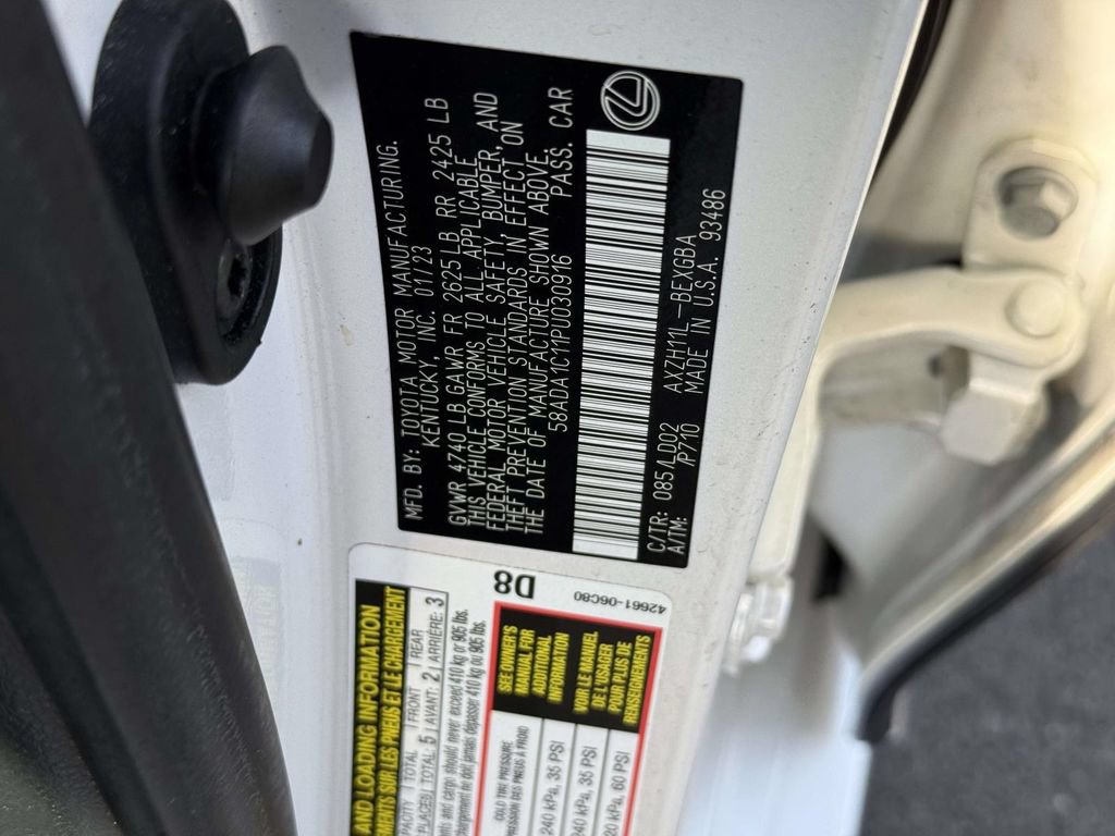 Used 2023 Lexus ES 300h w/ Premium Package FWD image 31