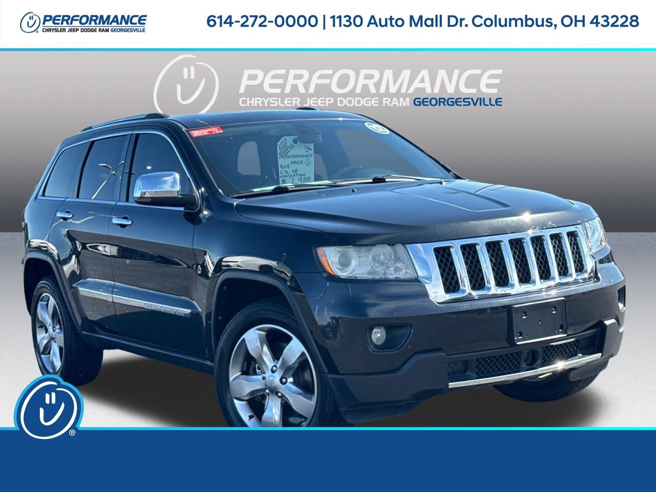 Used 2012 Jeep Grand Cherokee Overland AWD/4WD image 1