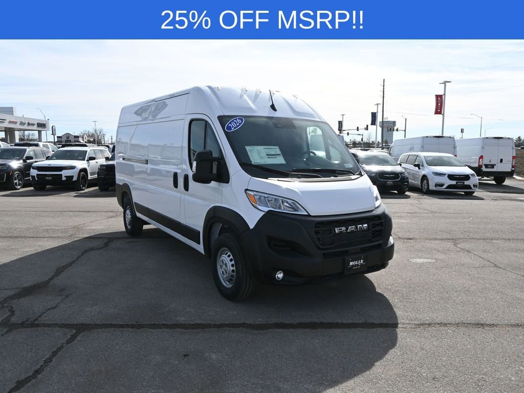 New 2026 RAM ProMaster 2500 w/ Convenience Group