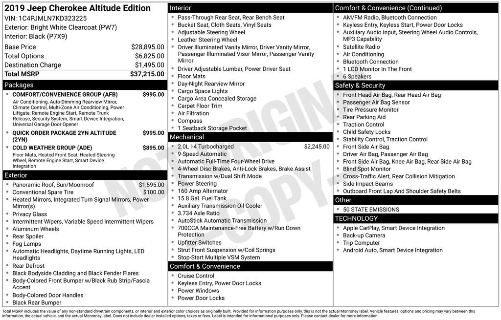 Used 2019 Jeep Cherokee Latitude Plus image 4