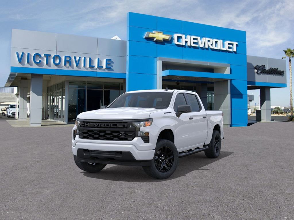 New 2026 Chevrolet Silverado 1500 Custom w/ Turbomax Blackout Package RWD image 8