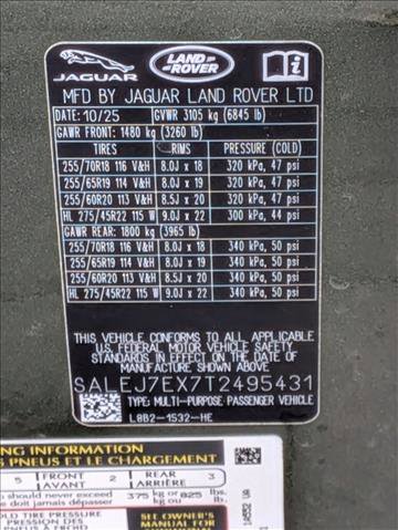 New 2026 Land Rover Defender 110 S image 17