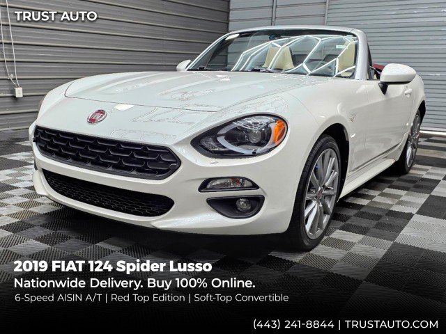 Used 2019 FIAT 124 Spider Lusso