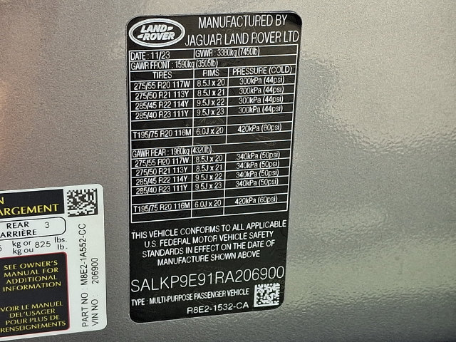 Used 2024 Land Rover Range Rover SE AWD/4WD image 28