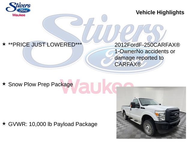 Used 2012 Ford F250 XL w/ PWR Equipment Group AWD/4WD image 9