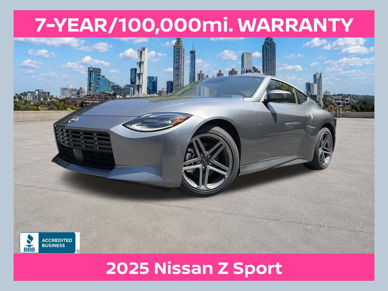 Certified 2025 Nissan Z Sport w/ Floor Mat Package RWD 360° Tour