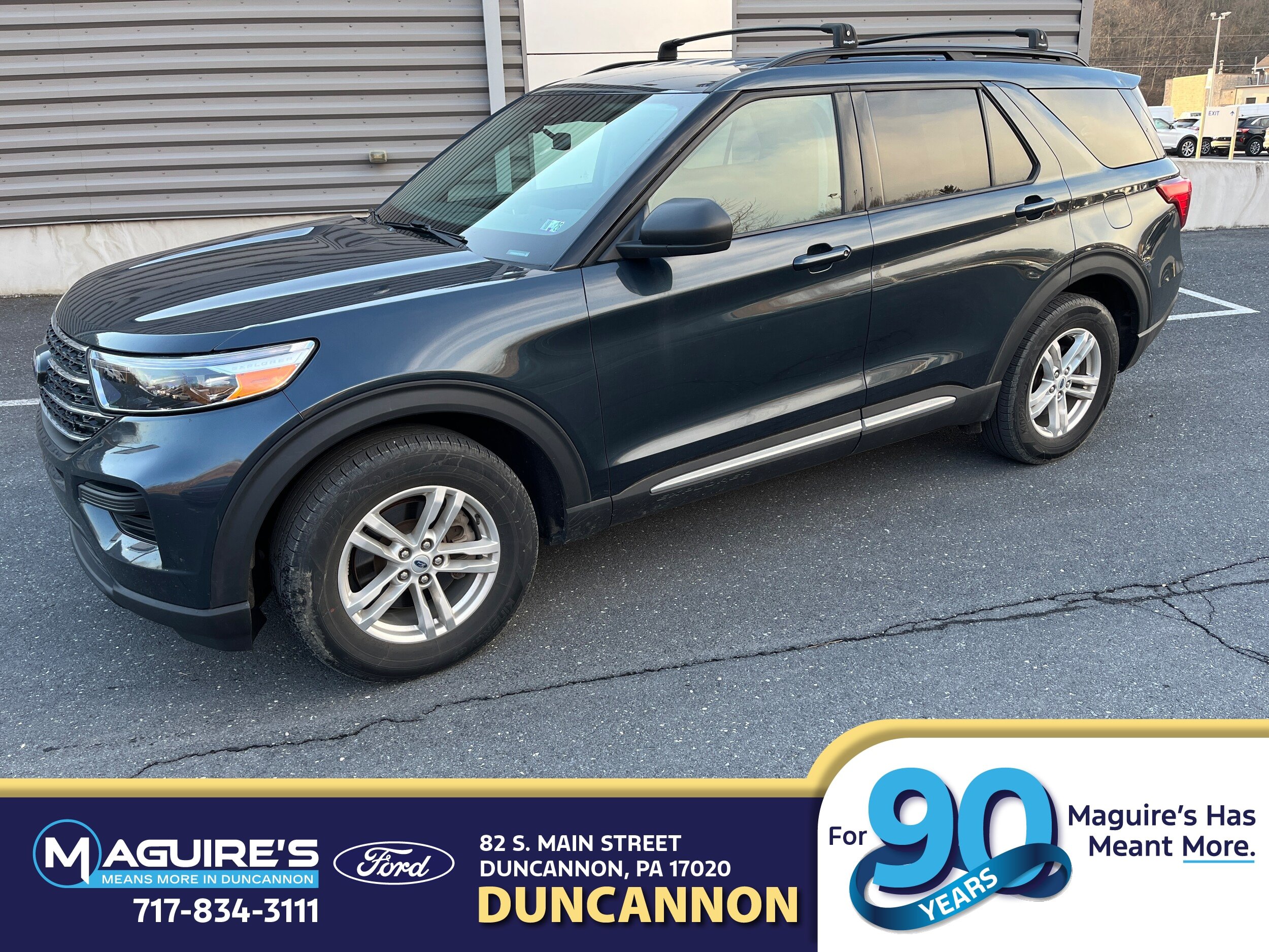 Certified 2023 Ford Explorer XLT w/ Class IV Trailer Tow Package AWD/4WD image 1