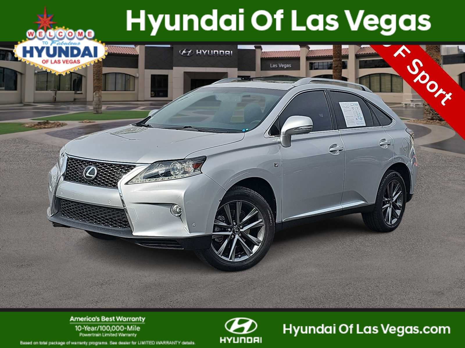 Used 2014 Lexus RX 350 F Sport w/ Navigation Package AWD/4WD image 1