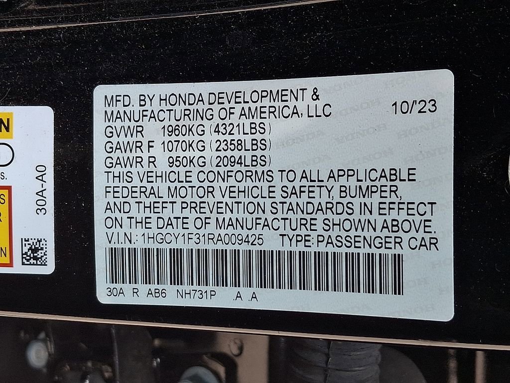 Used 2024 Honda Accord EX image 25