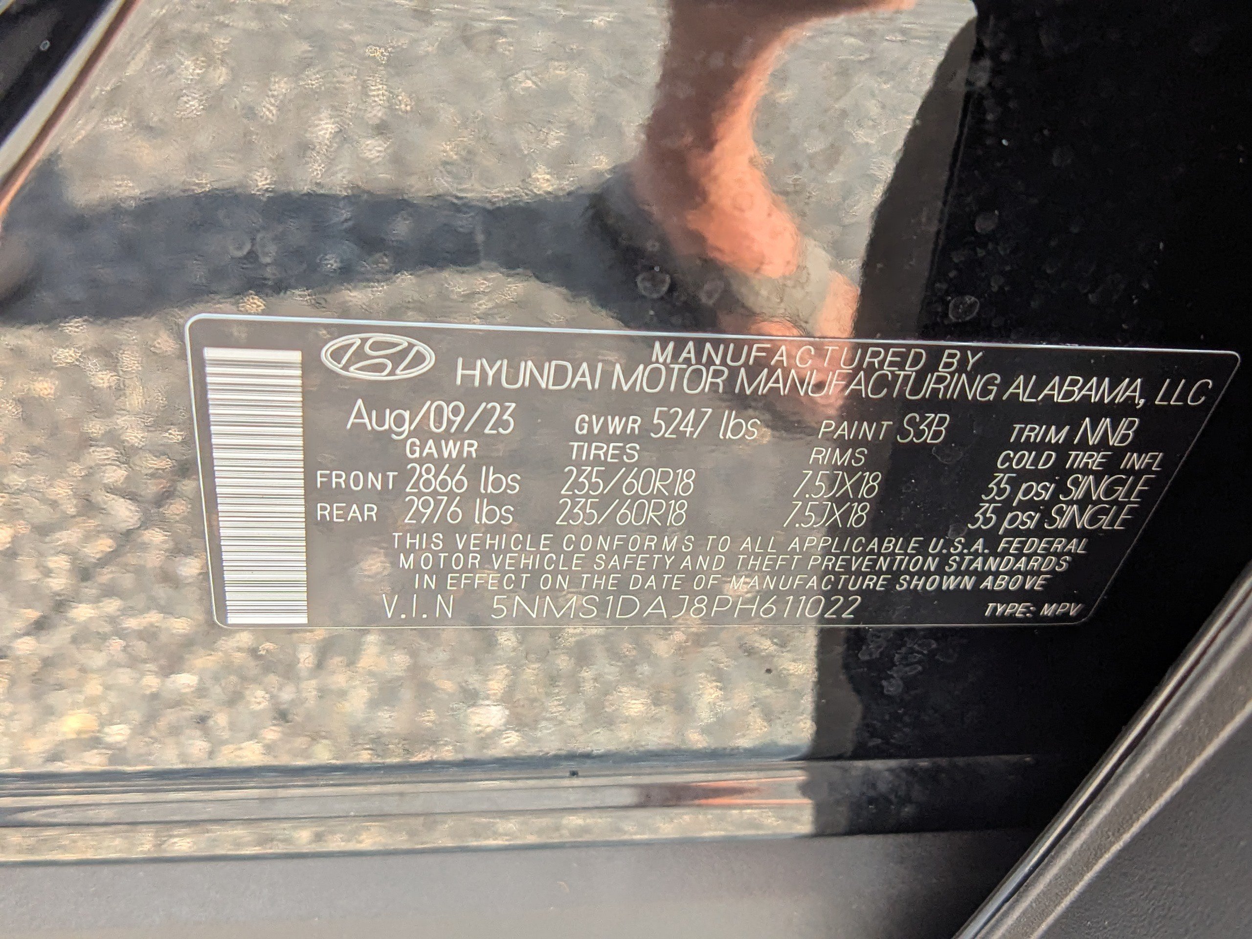 Used 2023 Hyundai Santa Fe SE AWD/4WD image 17
