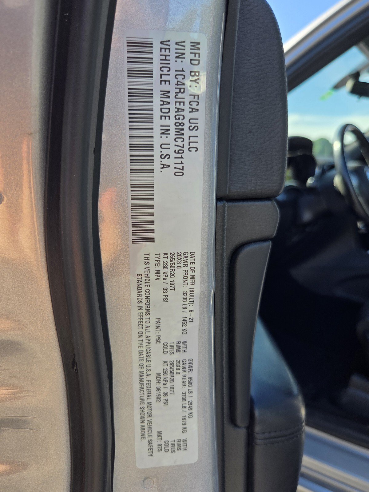 Used 2021 Jeep Grand Cherokee Laredo X RWD image 19
