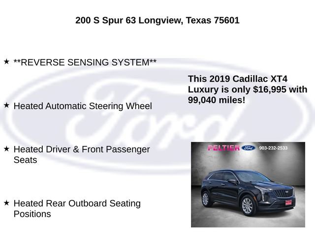 Used 2019 Cadillac XT4 Luxury w/ Cold Weather Package image 15