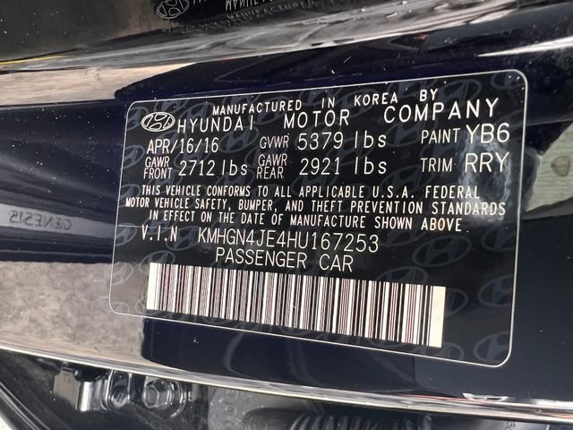 Used 2017 Genesis G80 3.8 w/ Option Group 02 image 39