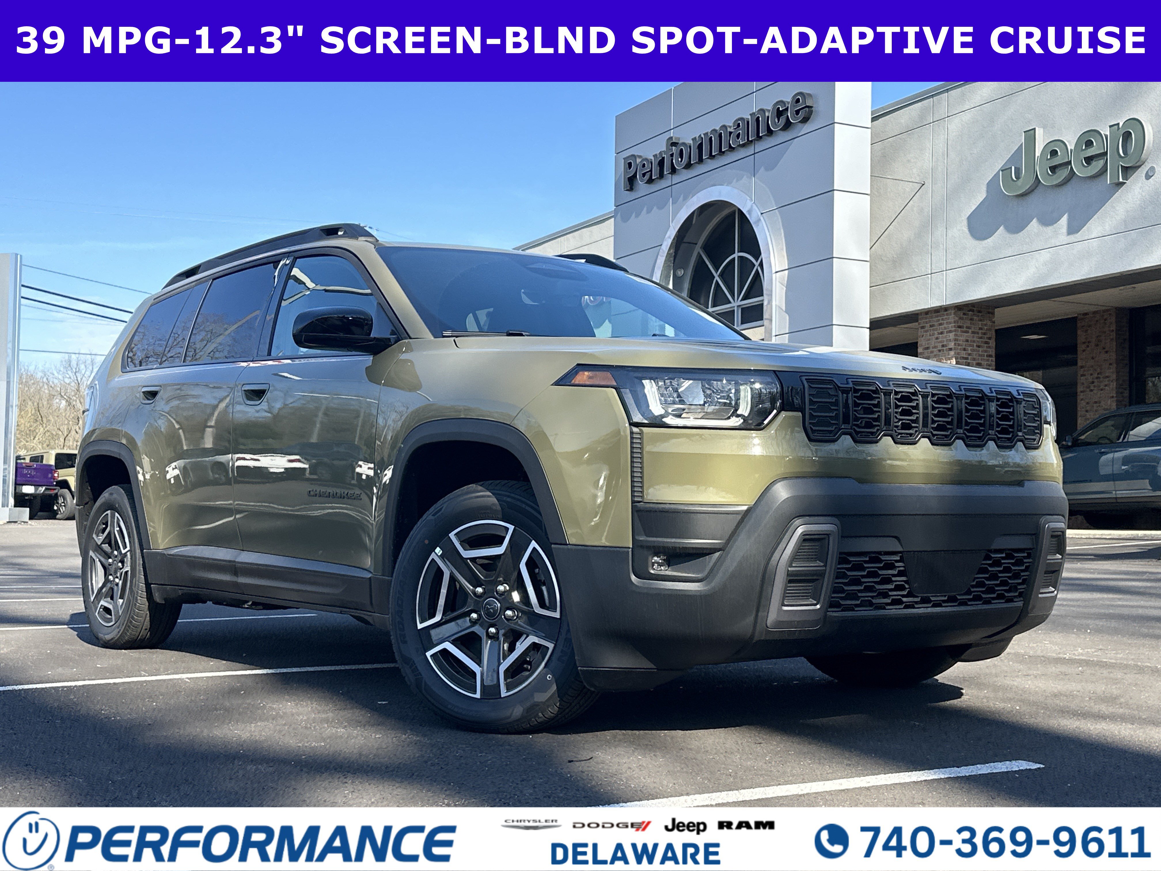 New 2026 Jeep Cherokee Laredo AWD/4WD image 1