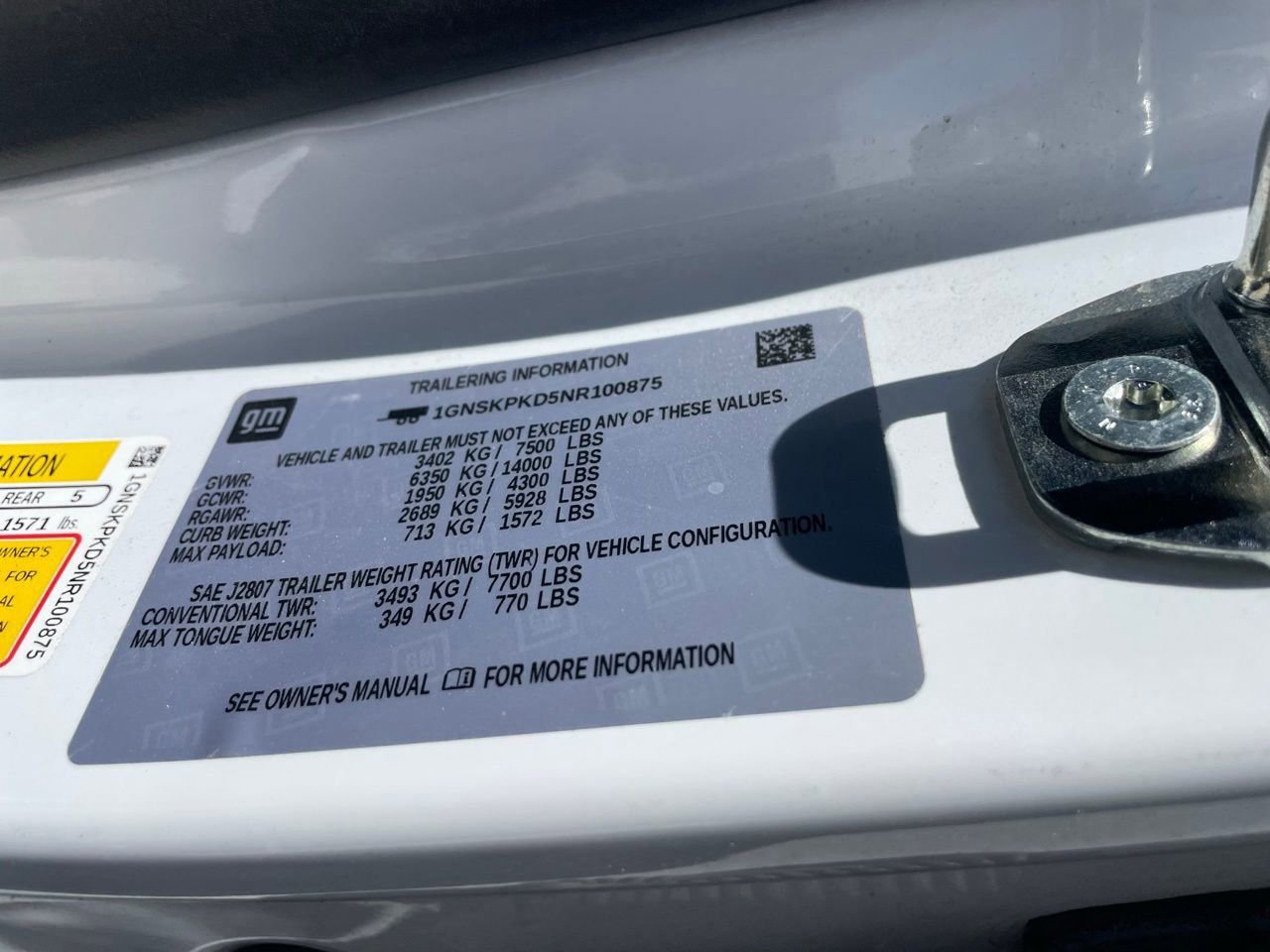 Used 2022 Chevrolet Tahoe Z71 w/ Luxury Package image 13