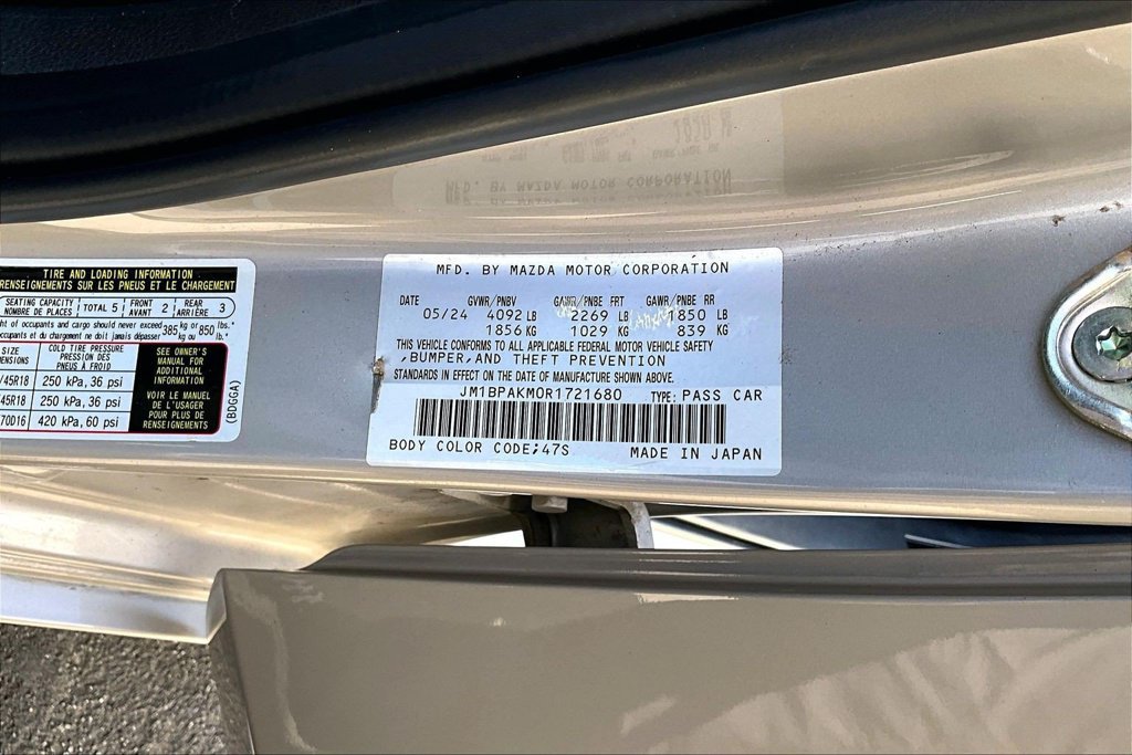 Certified 2024 MAZDA MAZDA3 s FWD image 16