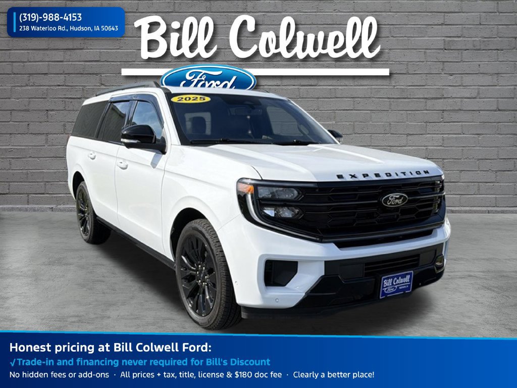 Certified 2025 Ford Expedition Max Platinum w/ Stealth Appearance Package AWD/4WD image 1