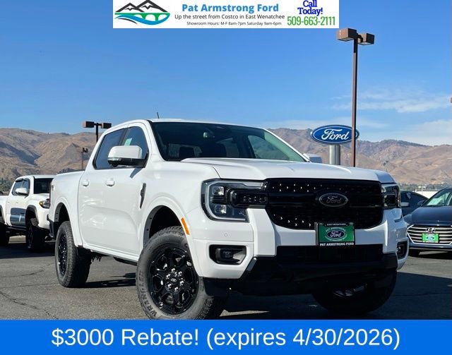 New 2025 Ford Ranger Lariat w/ FX4 Off-Road Package