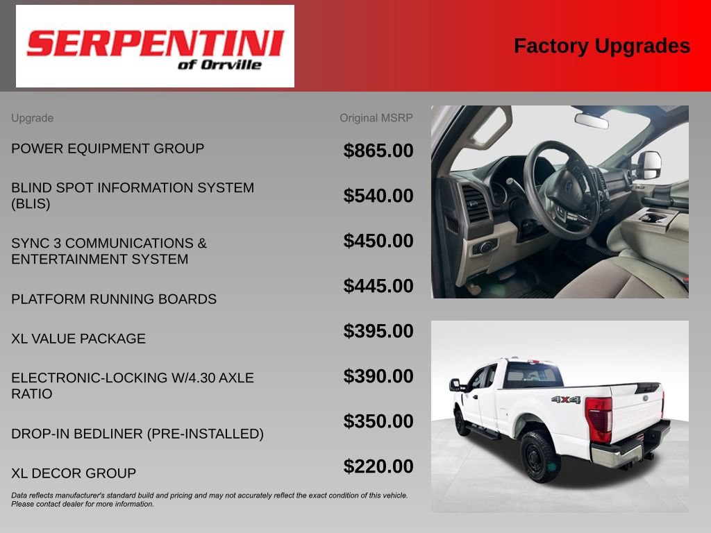 Used 2021 Ford F250 XL w/ Power Equipment Group AWD/4WD image 6