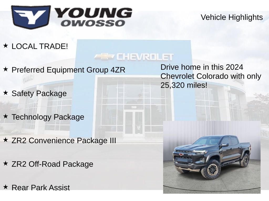 Used 2024 Chevrolet Colorado ZR2 w/ ZR2 Convenience Package III AWD/4WD image 8