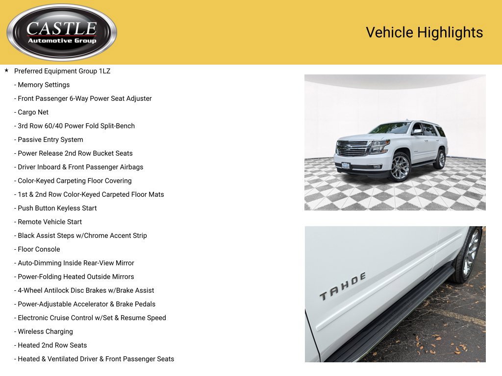 Used 2019 Chevrolet Tahoe Premier AWD/4WD image 4