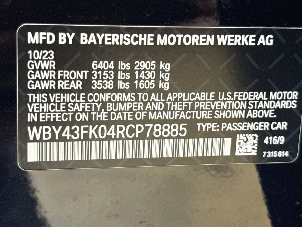 Used 2024 BMW i5 M60 w/ Premium Package AWD/4WD image 34