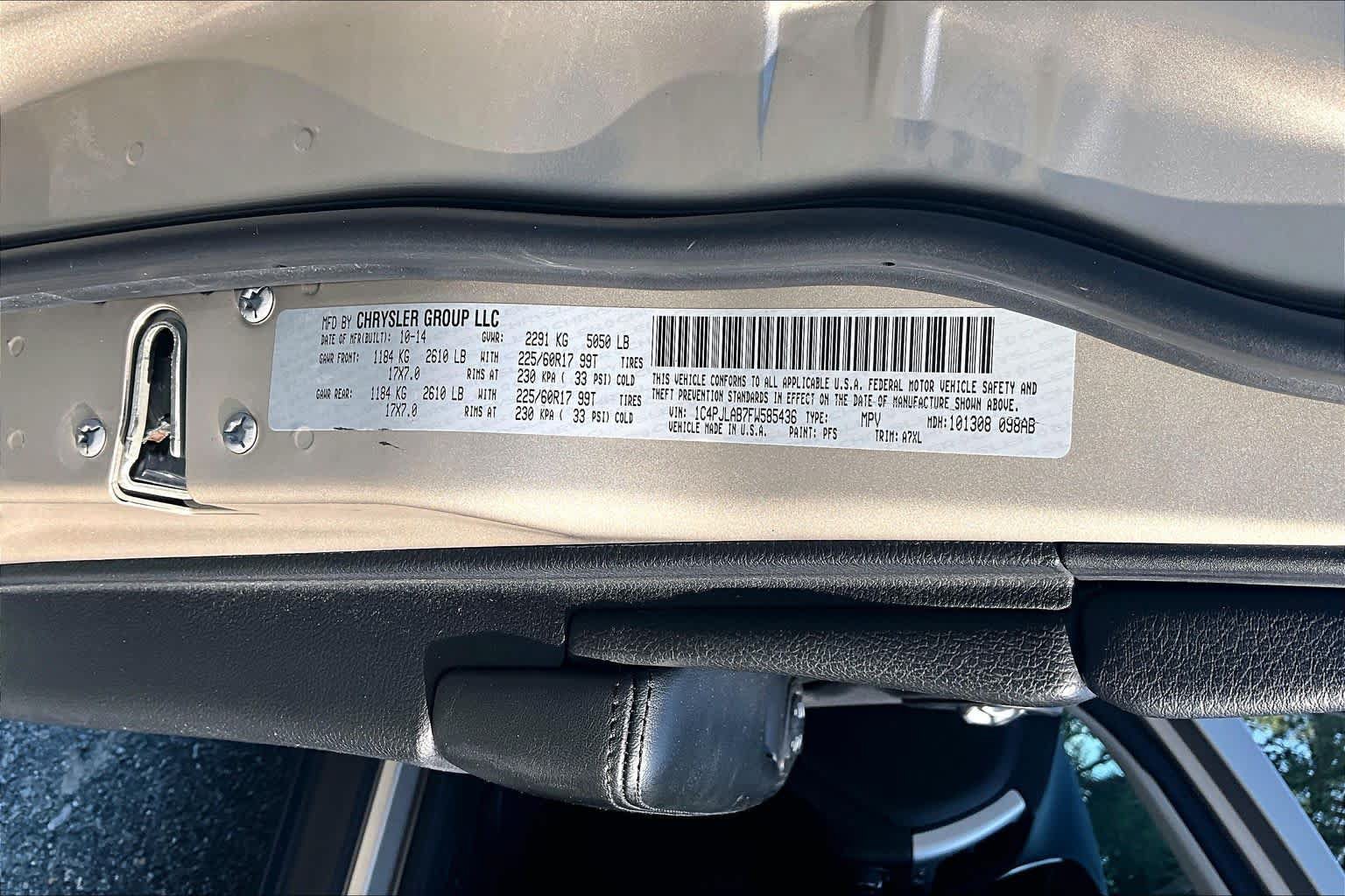 Used 2015 Jeep Cherokee Sport w/ Sport Appearance Group FWD image 34