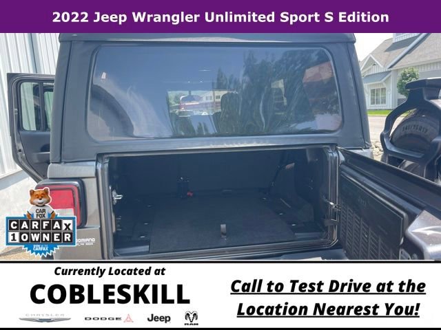 Used 2022 Jeep Wrangler Unlimited Sport AWD/4WD image 18