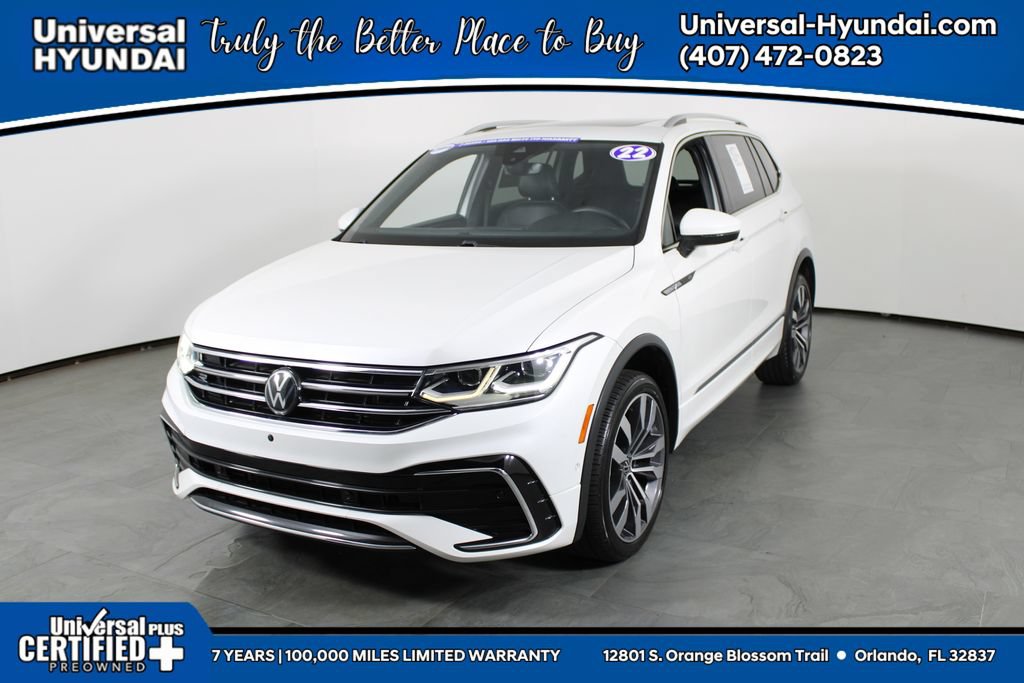 Used 2022 Volkswagen Tiguan SEL R-Line AWD/4WD 360° Tour