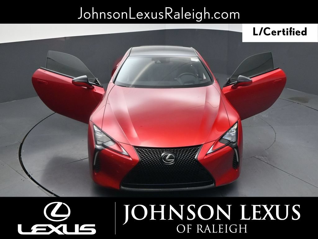 Certified 2022 Lexus LC 500 Coupe w/ Dynamic Handling Package RWD image 32